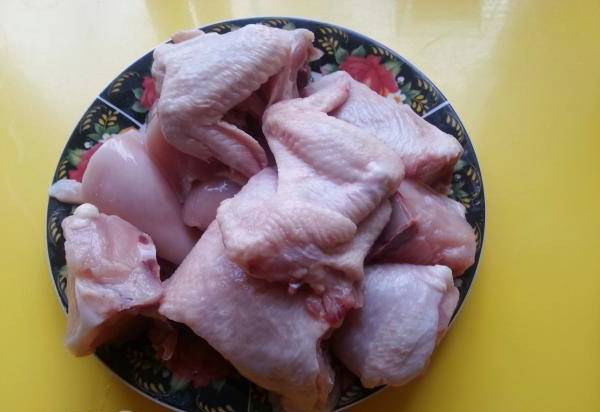 Рис с курицей в рукаве для запекания в духовке