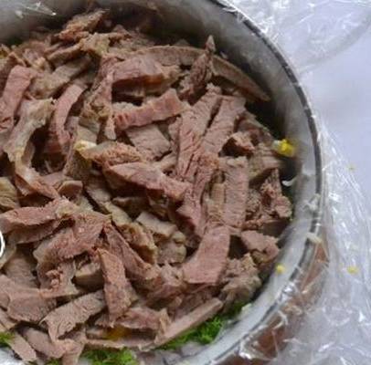 Салат «Мужские слезы» с говядиной - классический рецепт