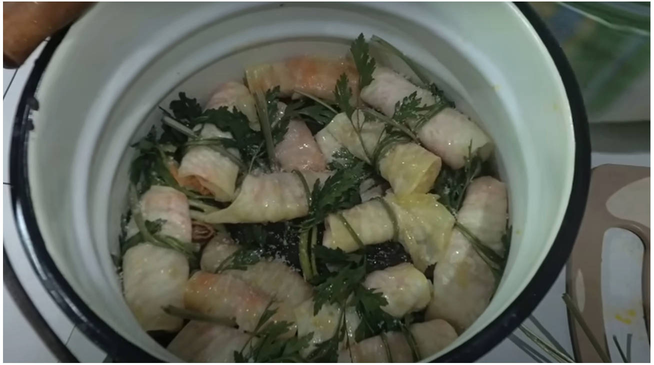 Квашеные баклажаны в ведре на зиму
