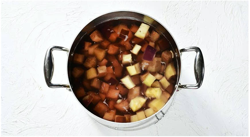 Маринованные баклажаны с чесноком на зиму