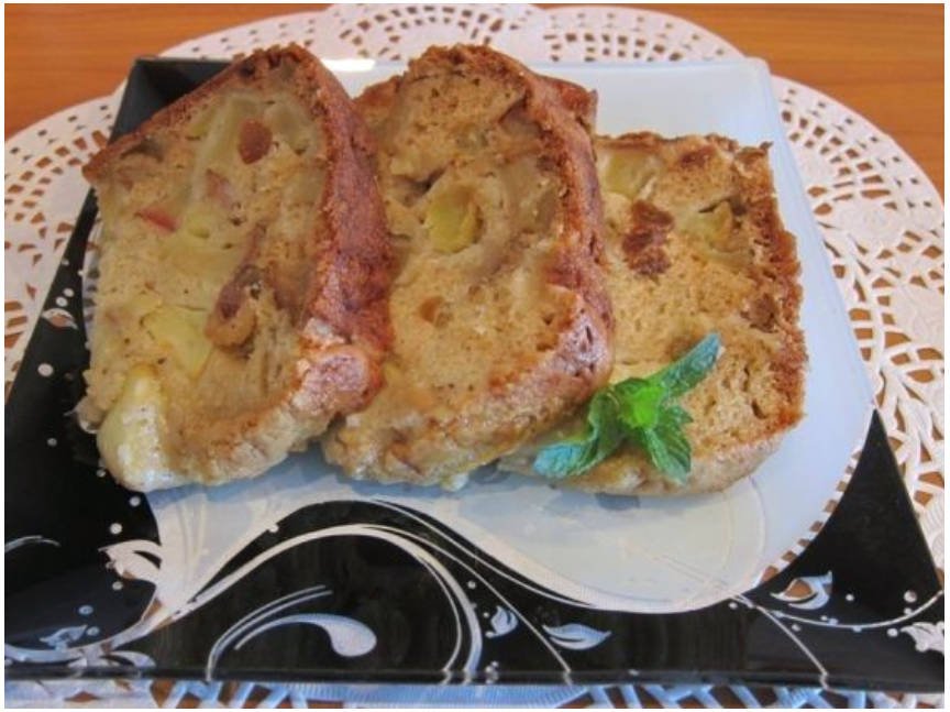 Шарлотка с яблоками в хлебопечке