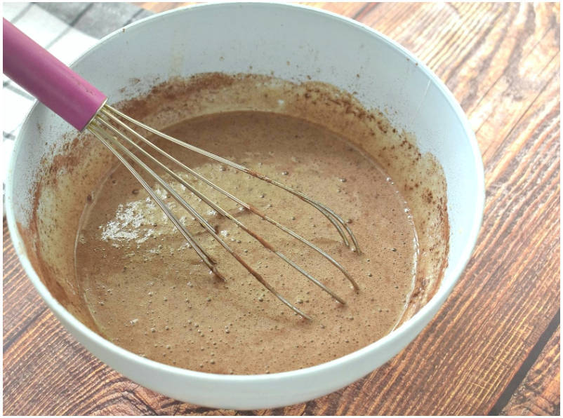 Шоколадные вафли в вафельнице