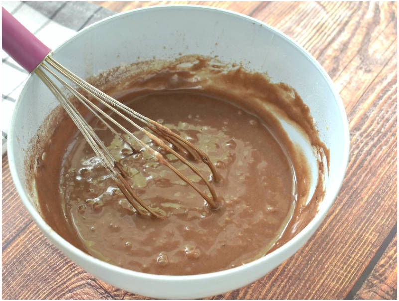 Шоколадные вафли в вафельнице