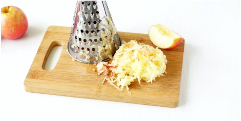 Овсяный пирог с яблоками