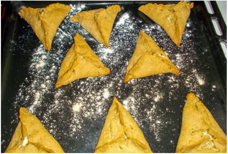 Ржаные пирожки с яблоками