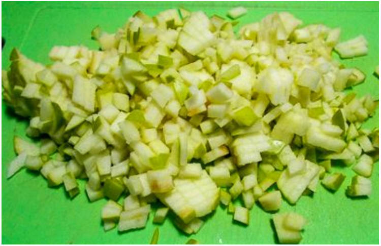 Ржаные пирожки с яблоками