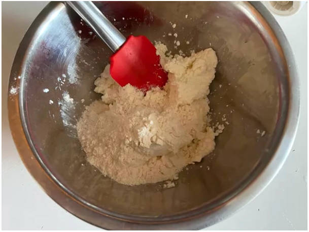 Творожные булочки с яблоками