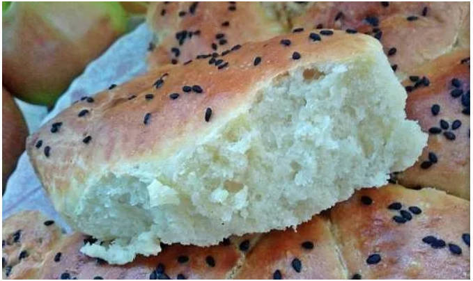 Пирожки с яблоками без дрожжей в духовке