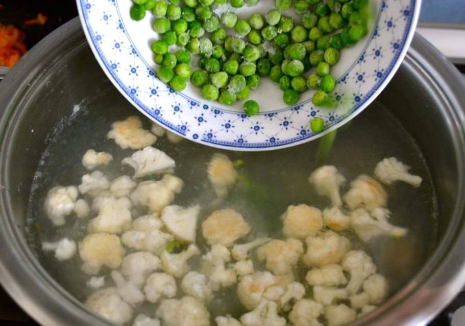 Суп с фрикадельками из фарша индейки