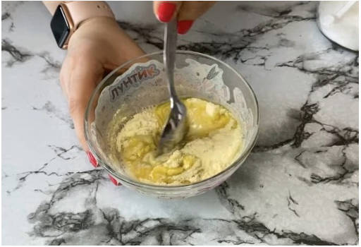 Постный штрудель с яблоками