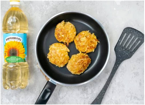 Постные оладьи из кабачков и картофеля