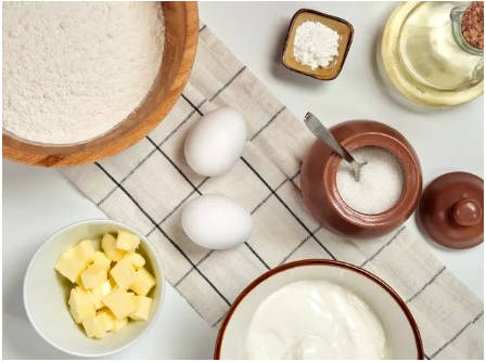 Вафли на йогурте в вафельнице