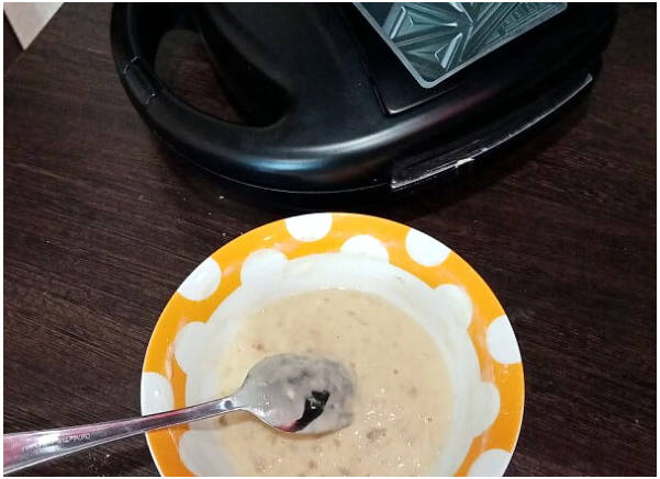 Банановые вафли в мультипекаре