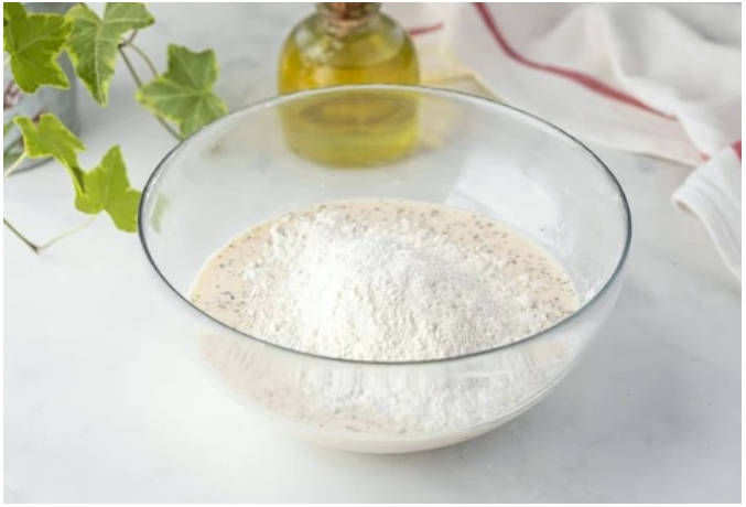 Вафли с сыром и ветчиной в вафельнице