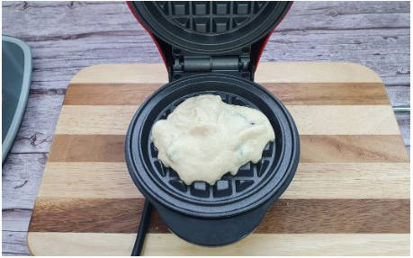 ПП вафли из творога в вафельнице