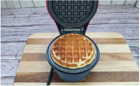 ПП вафли из творога в вафельнице