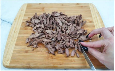 Белорусский салат с печенью