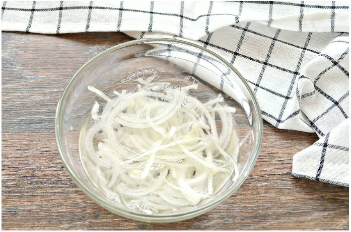 Гавайский салат с курицей