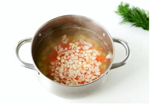 Куриный суп с фрикадельками из куриного фарша