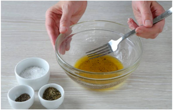 Греческий салат с каперсами