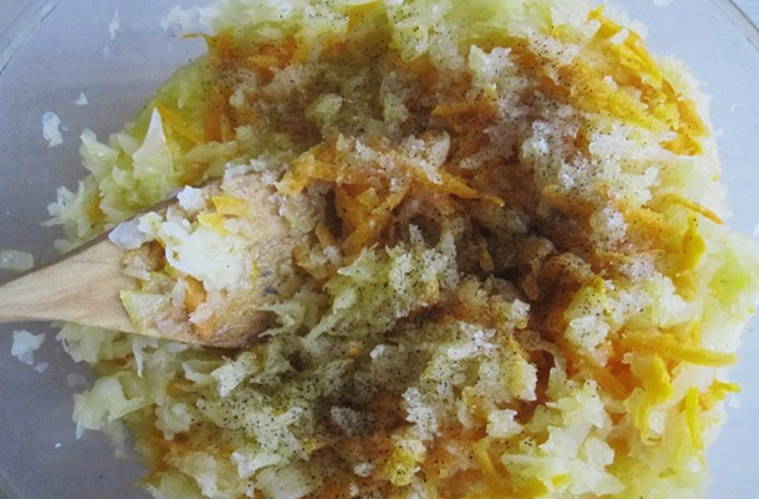 Капустные котлеты из сырой капусты в духовке