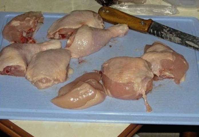 Тушеная картошка с курицей в мультиварке Редмонд