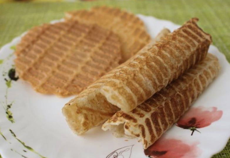 Вафли без яиц и молока