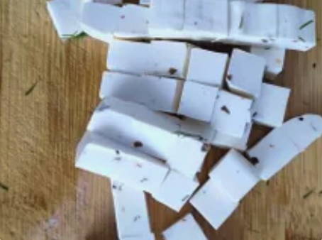 Греческий салат с французской горчицей в зернах