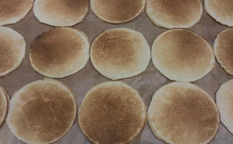 Голландские вафли для мультипекаря