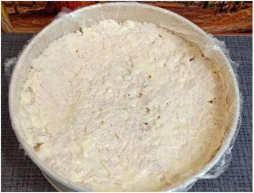 Салат «Грибная поляна» с корейской морковкой