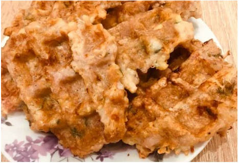 Мясные вафли