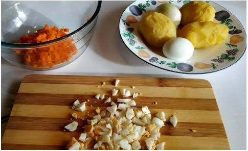 Салат «Грибная поляна» с опятами