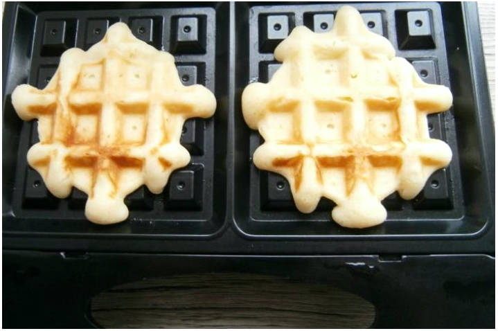 Хрустящие вафли на маргарине для вафельницы
