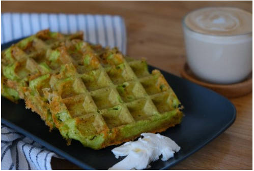 Вафли из брокколи