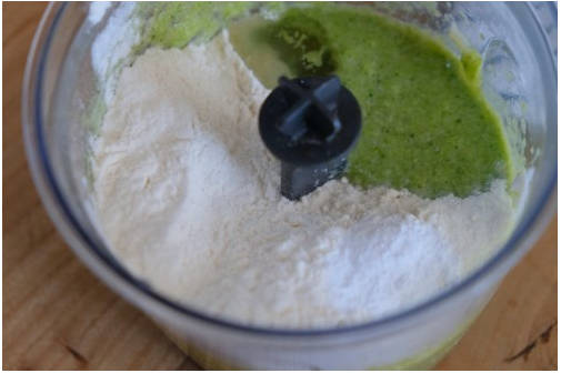 Вафли из брокколи