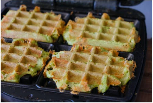 Вафли из брокколи