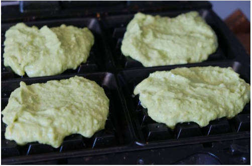 Вафли из брокколи
