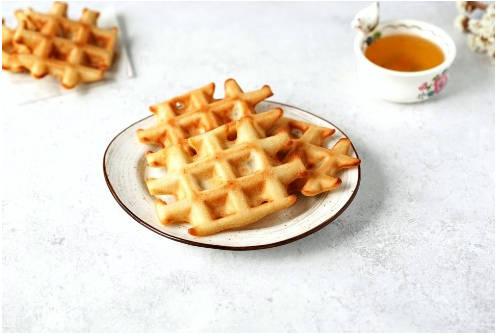 Вафли без глютена в вафельнице