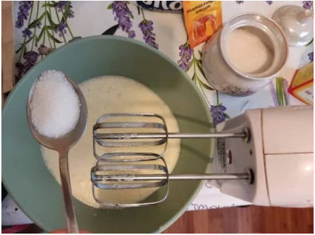 Вафли на кислом молоке в вафельнице