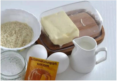 Кето вафли из миндальной муки