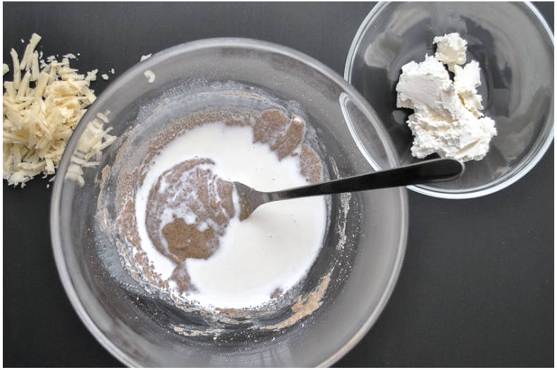 Вафли из льняной муки