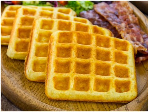 Сырные вафли в мультипекаре Редмонд