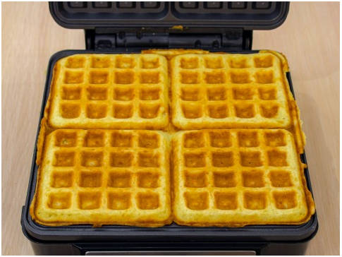 Сырные вафли в мультипекаре Редмонд