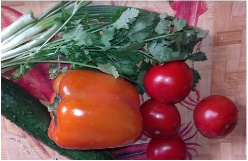 Греческий салат со свеклой