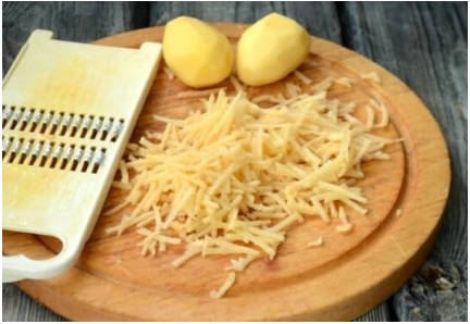 Салат «Гнездо глухаря» с копченой курицей