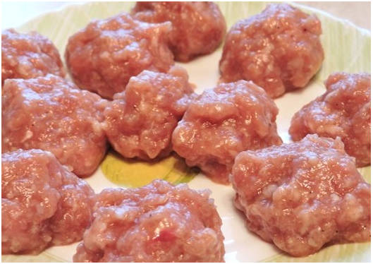 Диетический суп с фрикадельками из куриного фарша