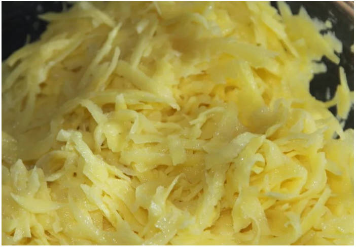 Картофельные вафли с сыром