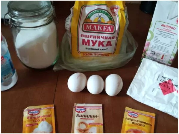 Вафли на кислом молоке