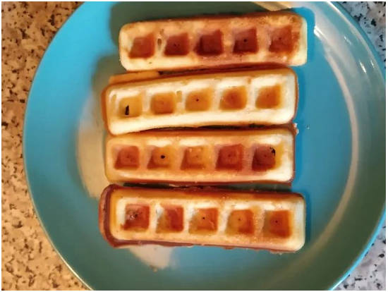 Вафли на кислом молоке