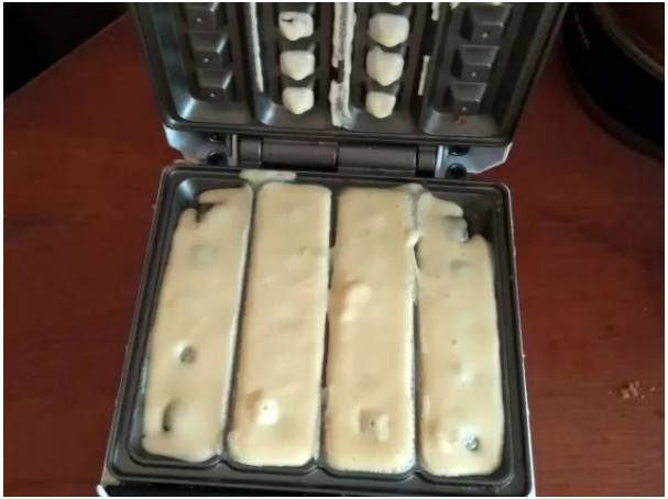Вафли на кислом молоке